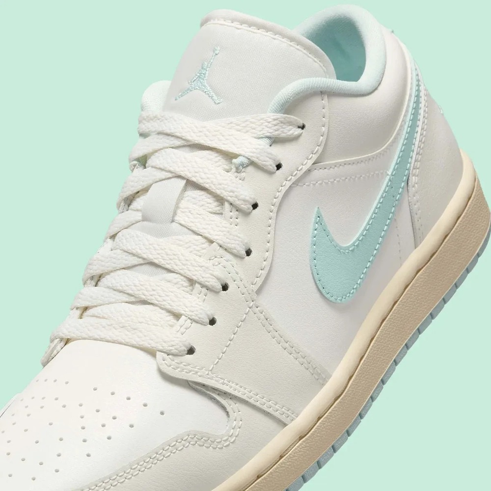 Size 7 - [NEW] Women's Air Jordan 1 Low Shoes 'Sail' DC0774-134 - Picture 5 of 7